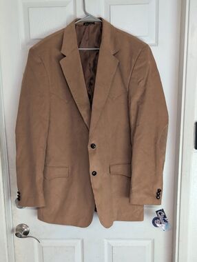 Circle S Corduroy Lubbock Western Sport Coat sz 48L New